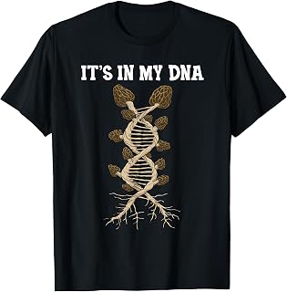 Morel Mushroom Shirt Mens Morel Shirt Women Mushroom Hunter T-Shirt