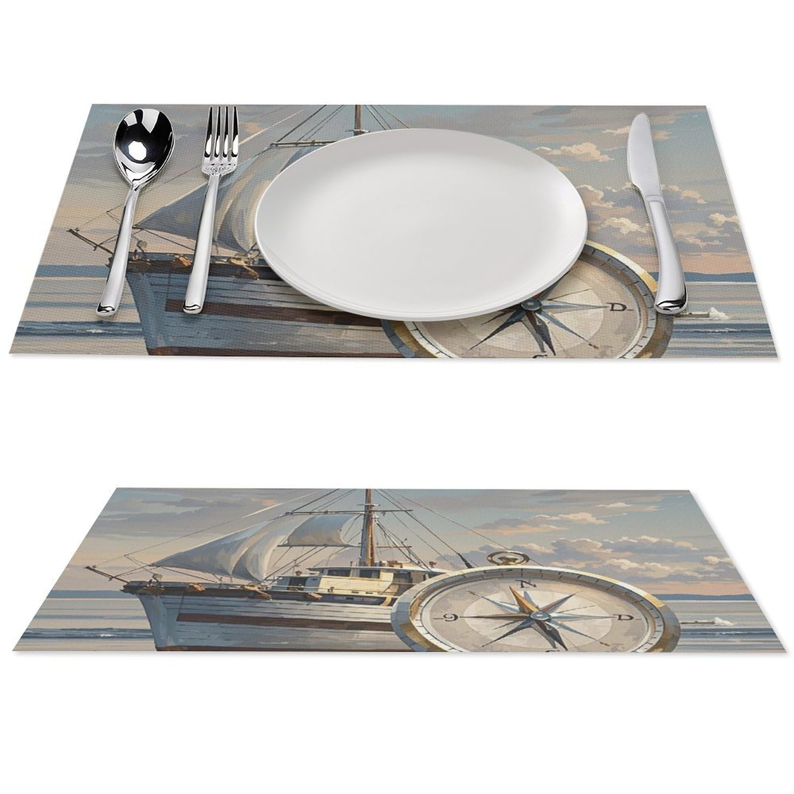 Set de table antidérapant lavable pour simplifier le nettoyage après les repas