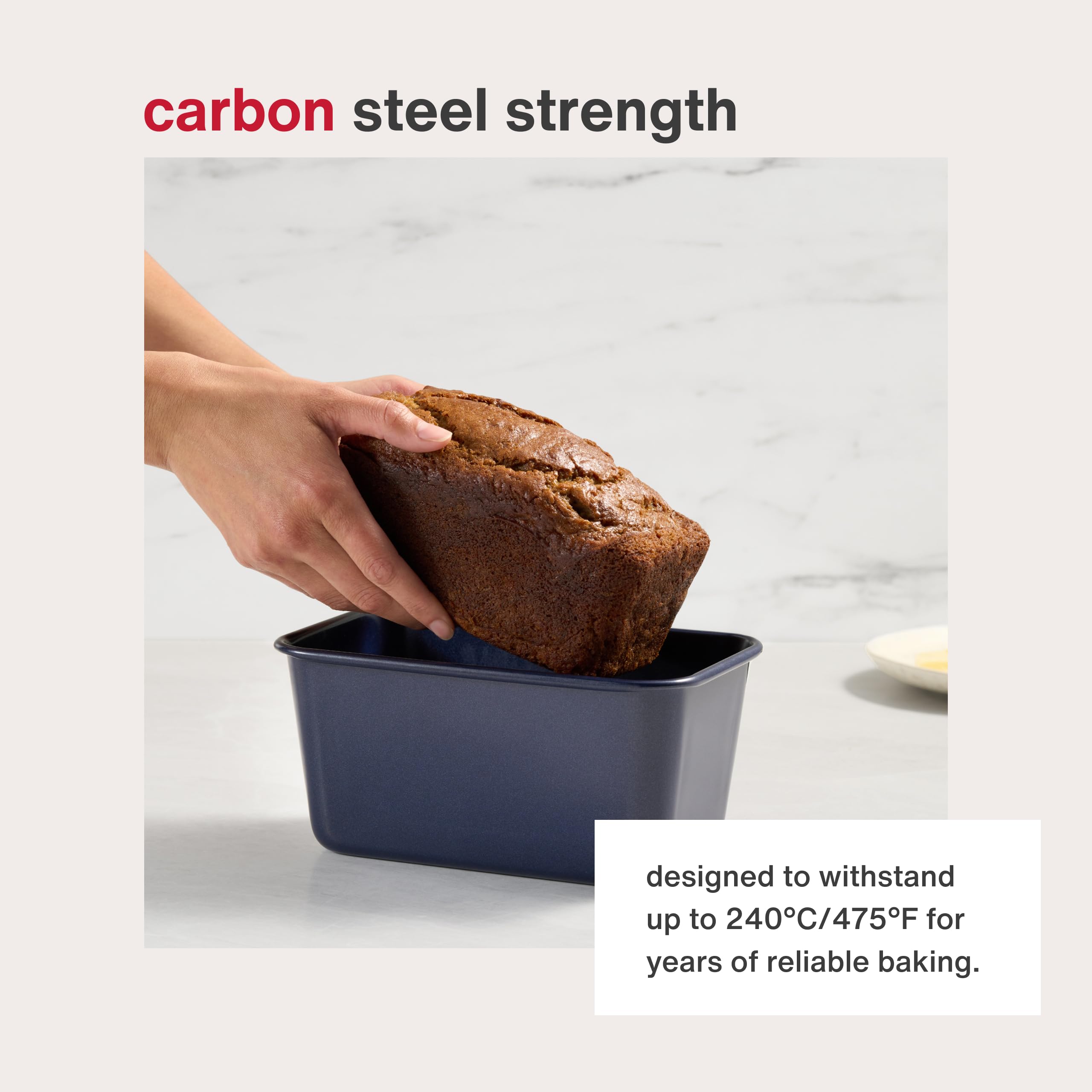 Amazon.com: Zyliss E980199 Non-Stick Loaf Tin | 1.5L/2lb | Carbon