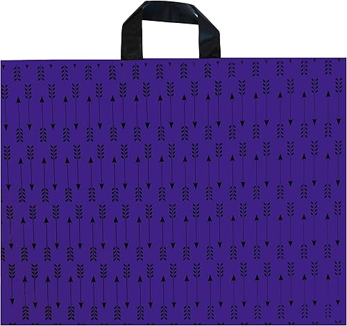 Miniatura 39 de Infinite Pack Bolsas grandes de mercancía de agradecimiento con asa de lazo, bolsa de boutique brillante, refuerzo inferior de 3 pulgadas y 3 mil