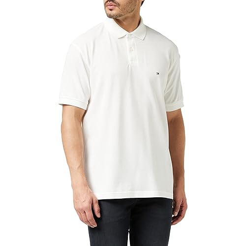 Tommy Hilfiger Men's The 1985 Regular Polo Shirt, White, S