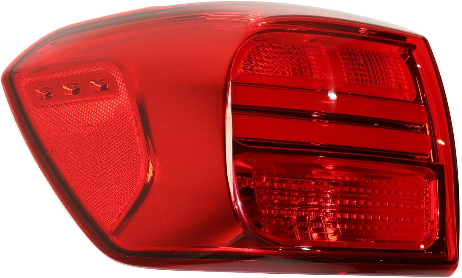 Compatible with 15-16 Sedona Outer LED Taillight Taillamp Rear Brake Light Tail Lamp with Bulb Left Driver Side