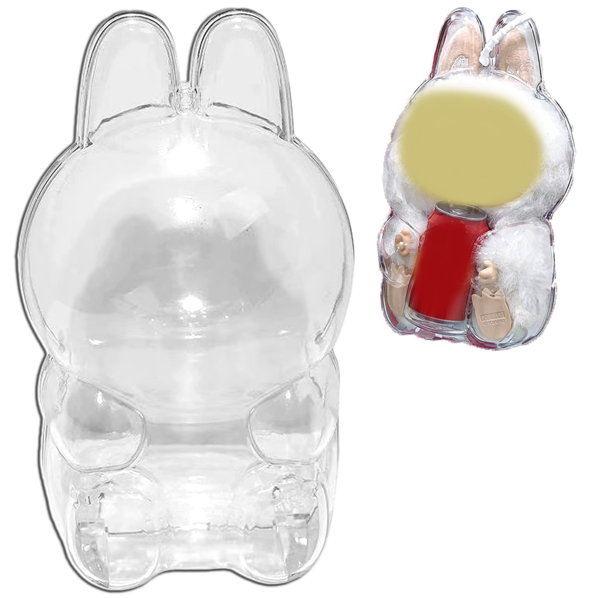 Amazon.com: Doemoil Protective Case Cover for LABUBU Cola Have a