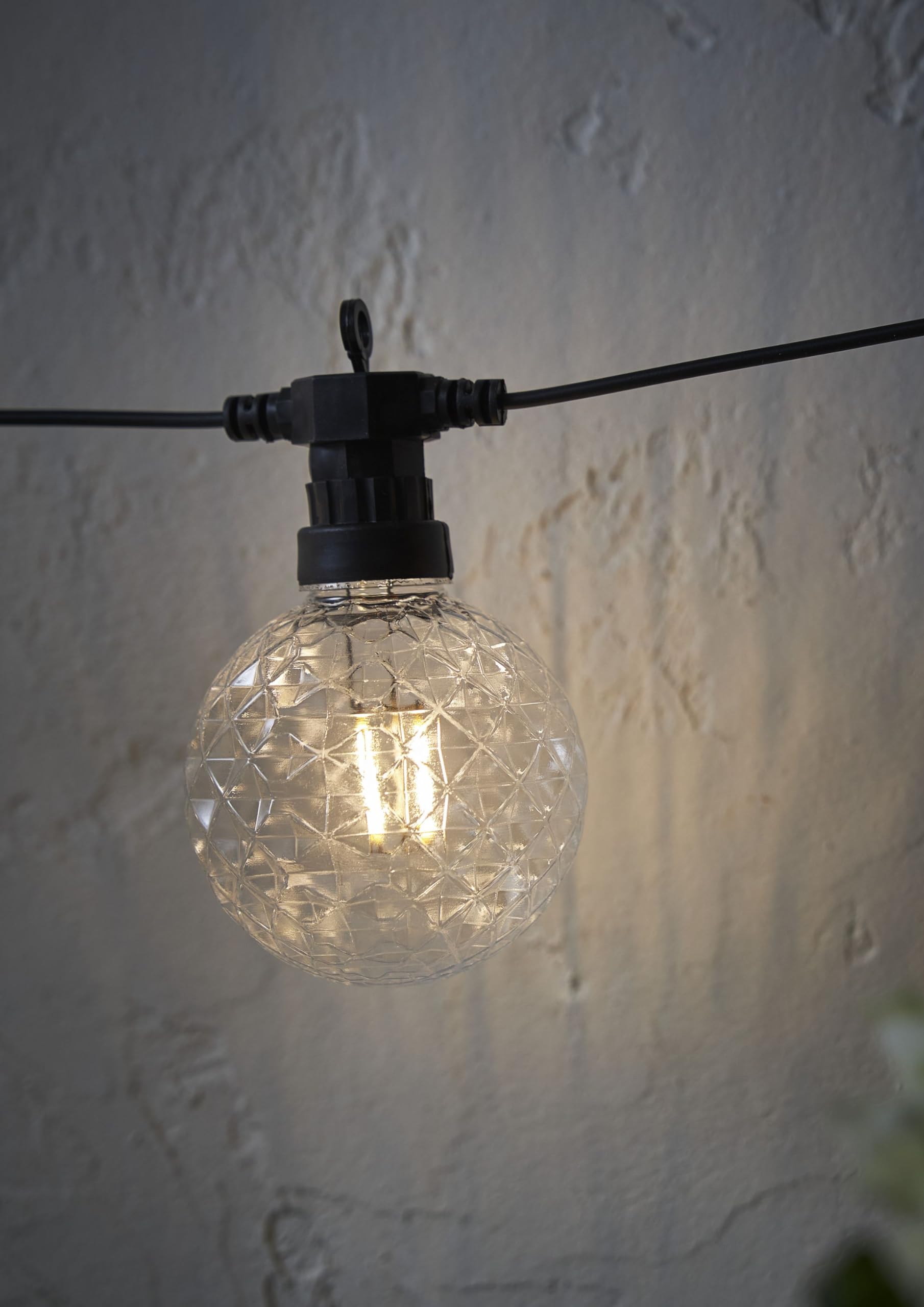 LED-Lichterkette 'Circus Bomb', 10 Kugeln, ww LED [Energieklasse G]