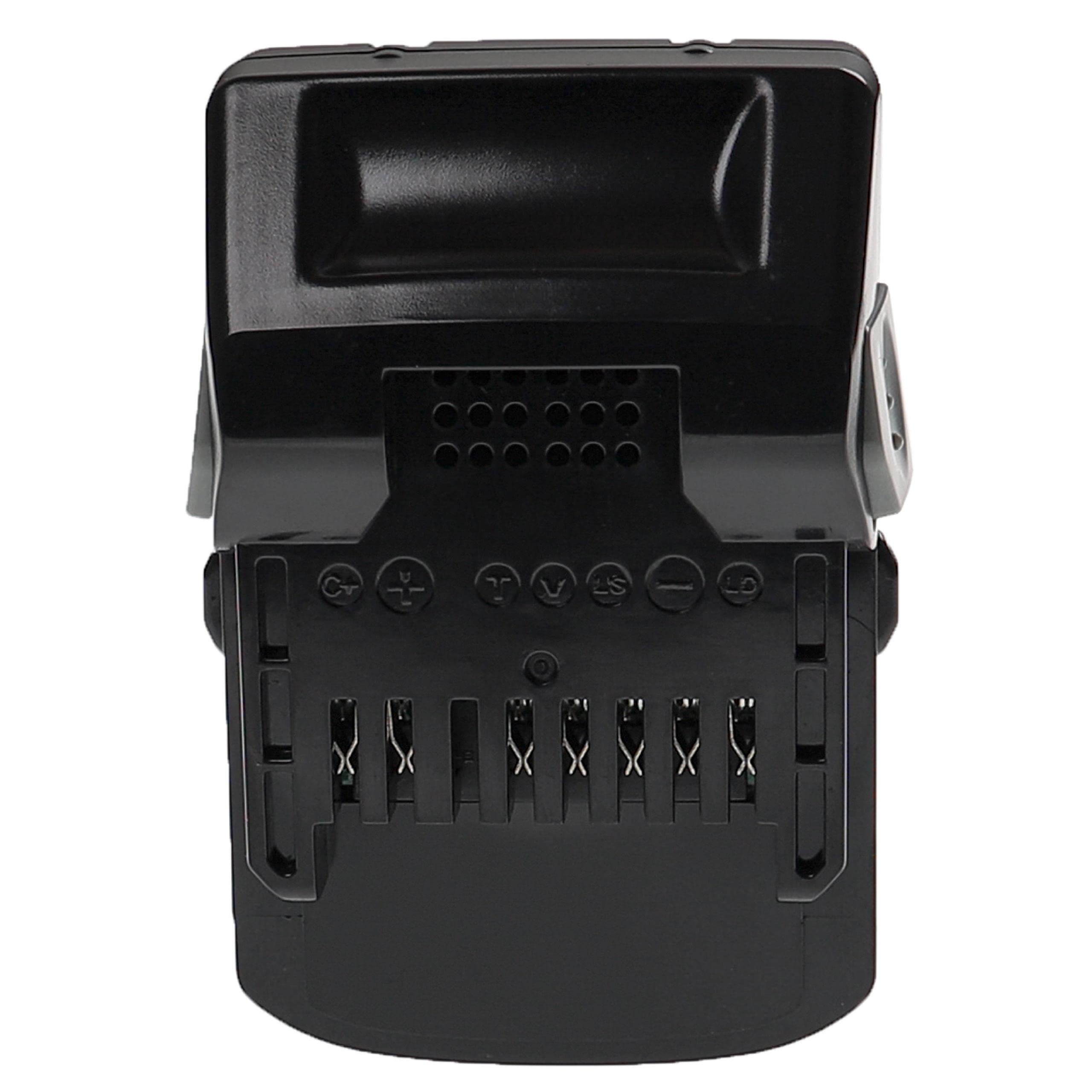 2x batteria sostituisce Hitachi/Hikoki BSL 1830, BSL 1815X, 330557 per utensile elettrico, aspirapolvere (5000 mAh, Li-Ion, 18 V)
