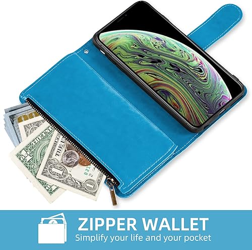 Miniatura 5 de Asuwish Funda compatible con iPhone Xs Max y protector de pantalla de vidrio templado, funda para teléfono celular para i X XR Xsmax 10x SX Xmax