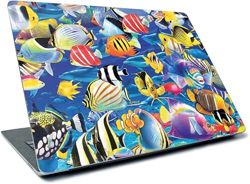 MightySkins - Skin para laptop Microsoft Surface 3 de 13.5 pulgadas (2019), diseño de peces tropicales, funda protectora y duradera de vinilo, fácil