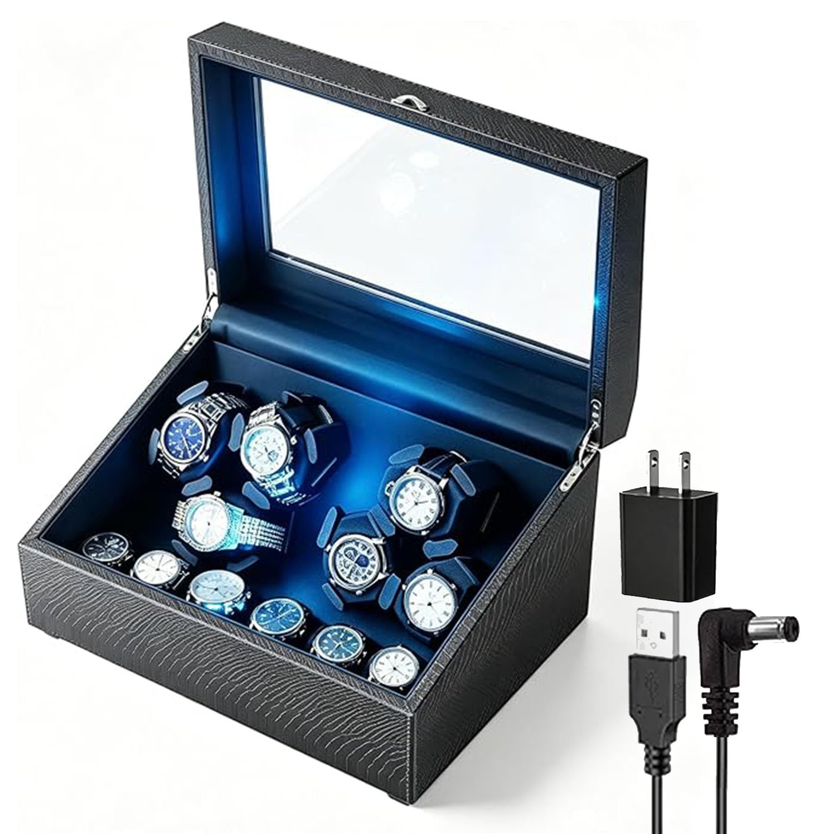Watch Winder + Watch Storage Box with Japanese Quiet Motor