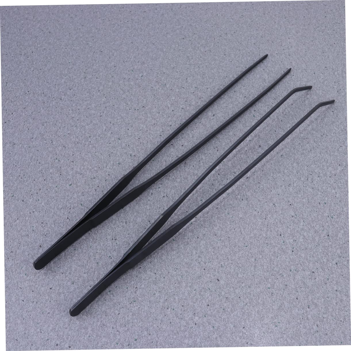 Happyyami 6 Piezas Para Plantas Acuaticas Herramientas De Acuario Rectas De Alimentacion Herramientas De La Planta Del Tanque De Peces Podadoras De Plantas Black