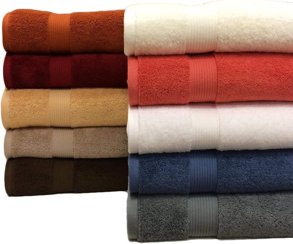 Blancho Bedding Plush Egyptian Cotton Two-Bath Sheets (Set 2) Ivory