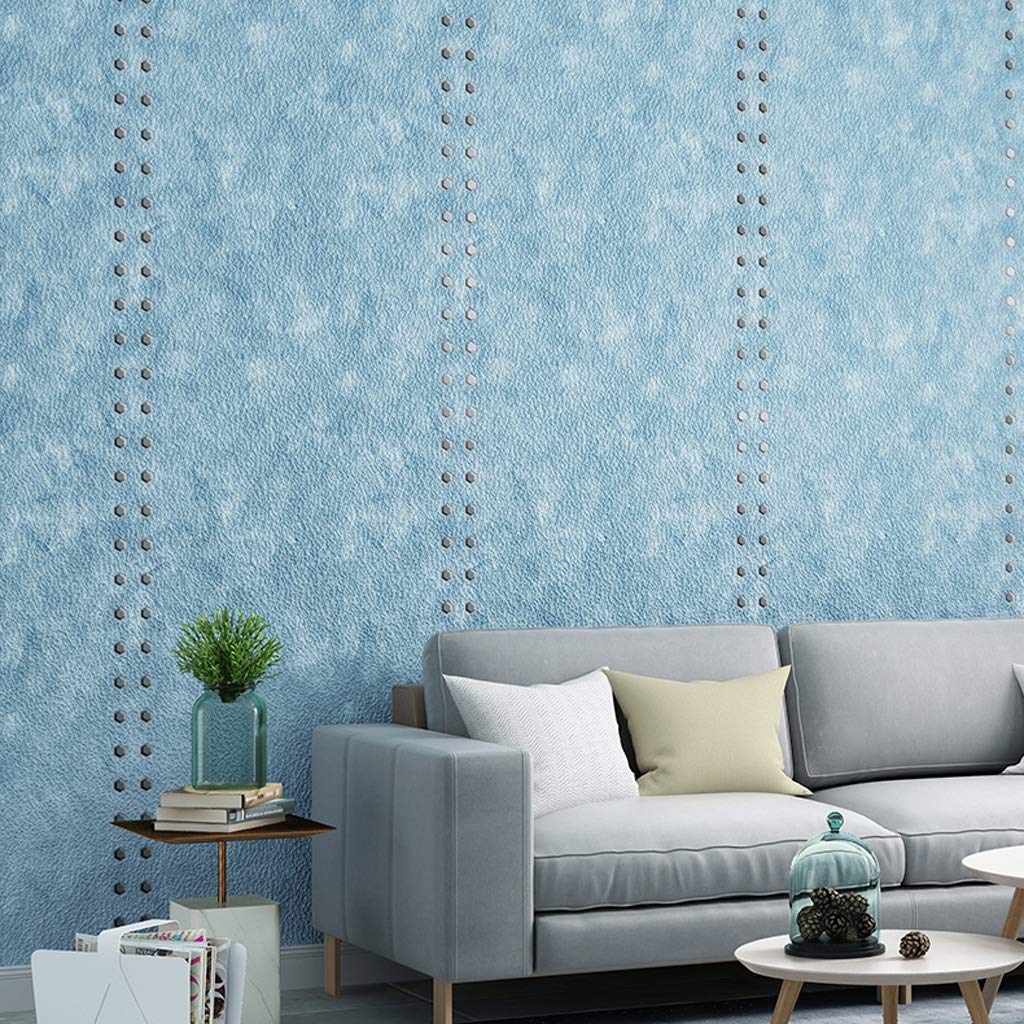 Buy VEESYV Wallpaper for Living Room Modern Simple 3D NonWoven Rivet