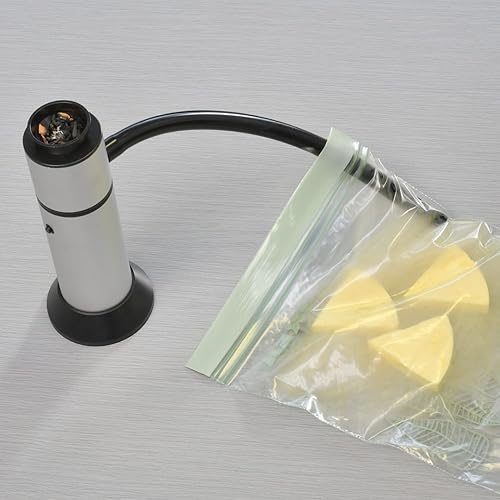 Miniatura 6 de Ahumador portátil de alimentos para invernadero. Pistola de fumar tamaño compacto para exteriores y en casa. Añade un fuerte sabor ahumado al