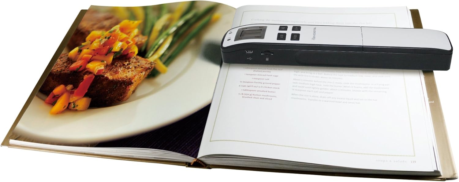 Pandigital Hand-Held Wand Scanner S8X1102WH (White)