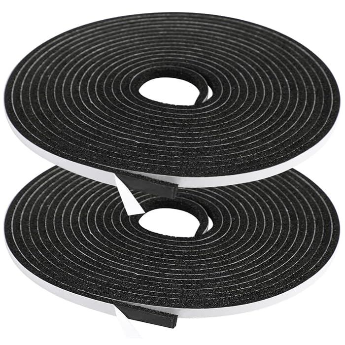 Buy wordmouk Foam Draft Excluder Strip 6 x 3 MM Foam Sealing Tape