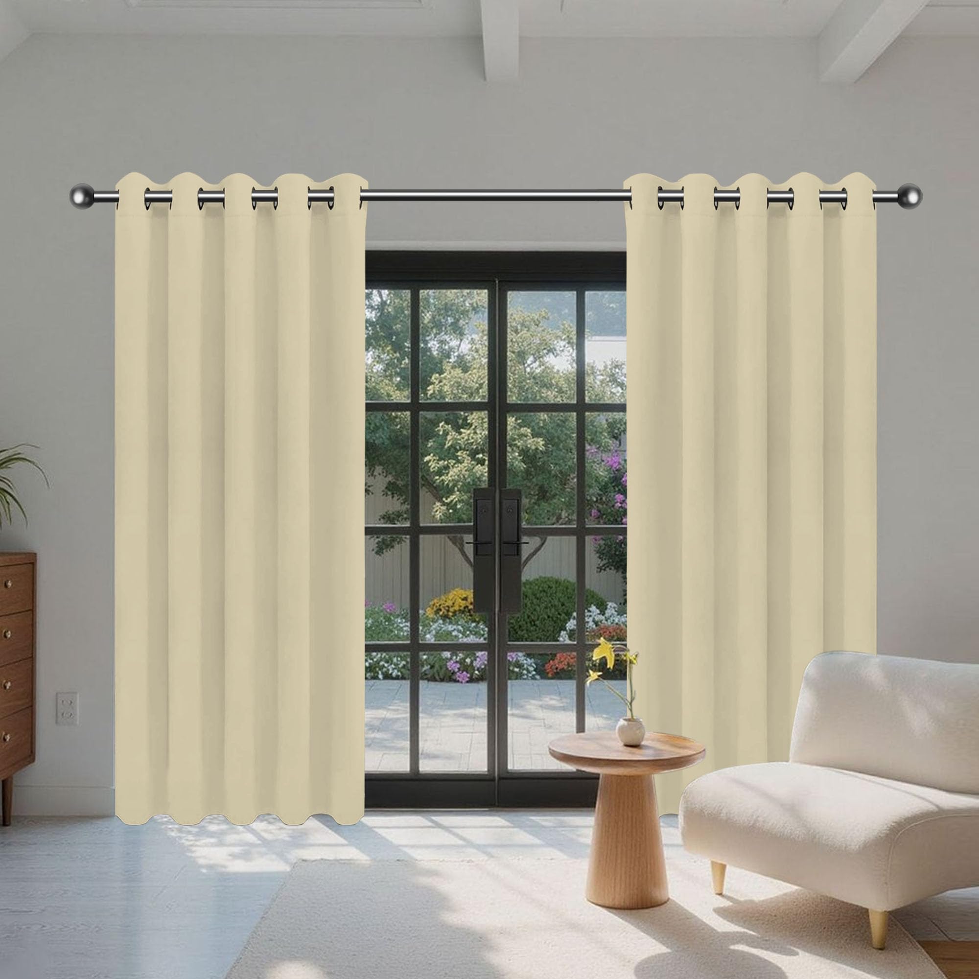 Rideau cuisine court occultant et isolant pour sublimer votre décoration