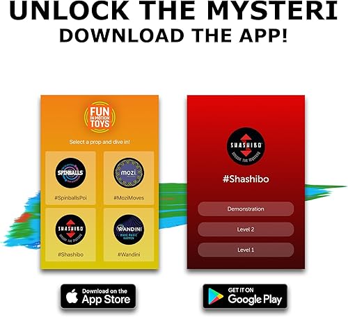 Miniatura 8 de SHASHIBO Caja de cambio de forma, galardonada y patentada, cubo para ansiedad con 36 imanes de tierras raras, se transforma en más de 70 formas,