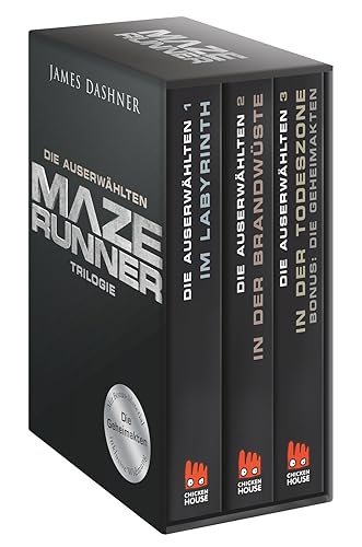 Maze Runner-Trilogie - Die Auserwählten: Schuber mit Bonusmaterial: Die Auserwählten, Im Labyrinth; Die Auserwählten, In der Brandwüste; Die ... (Die Auserwählten – Maze Runner)