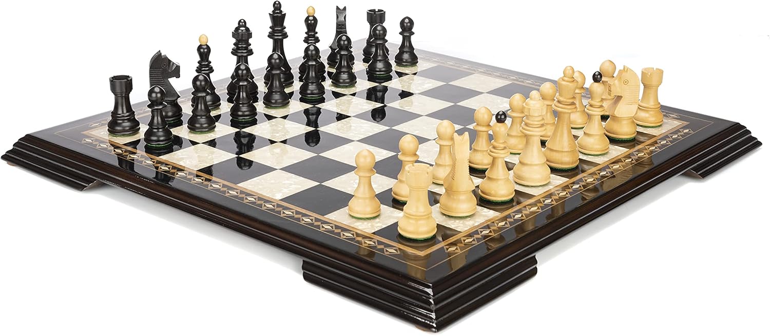 Standard Tournament Size Wooden Chess Set Toronto Elegant - Business Gift