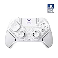 Vista 10 de Turtle Beach Victrix Pro BFG Reloaded Wireless Gaming Controller Officially Licensed for PlayStation 5, PS5, PS4, PC, Fightpad Module, Hall-Effect