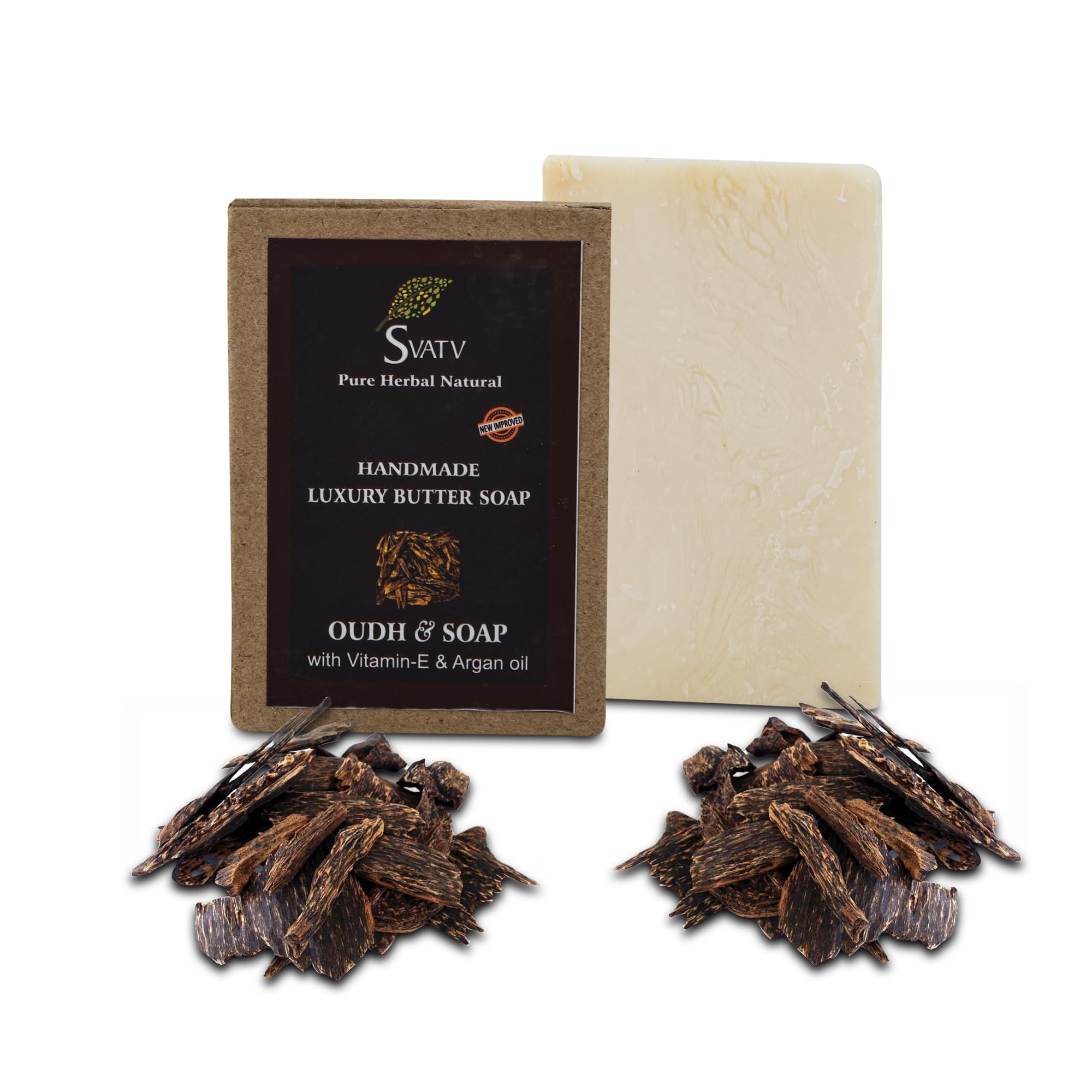 SVATV Handgemachte Hafer & Honig Seife – Ayurvedische Naturseife Für Alle Hauttypen, 125 G – Beruhigend & Feuchtigkeitsspendend