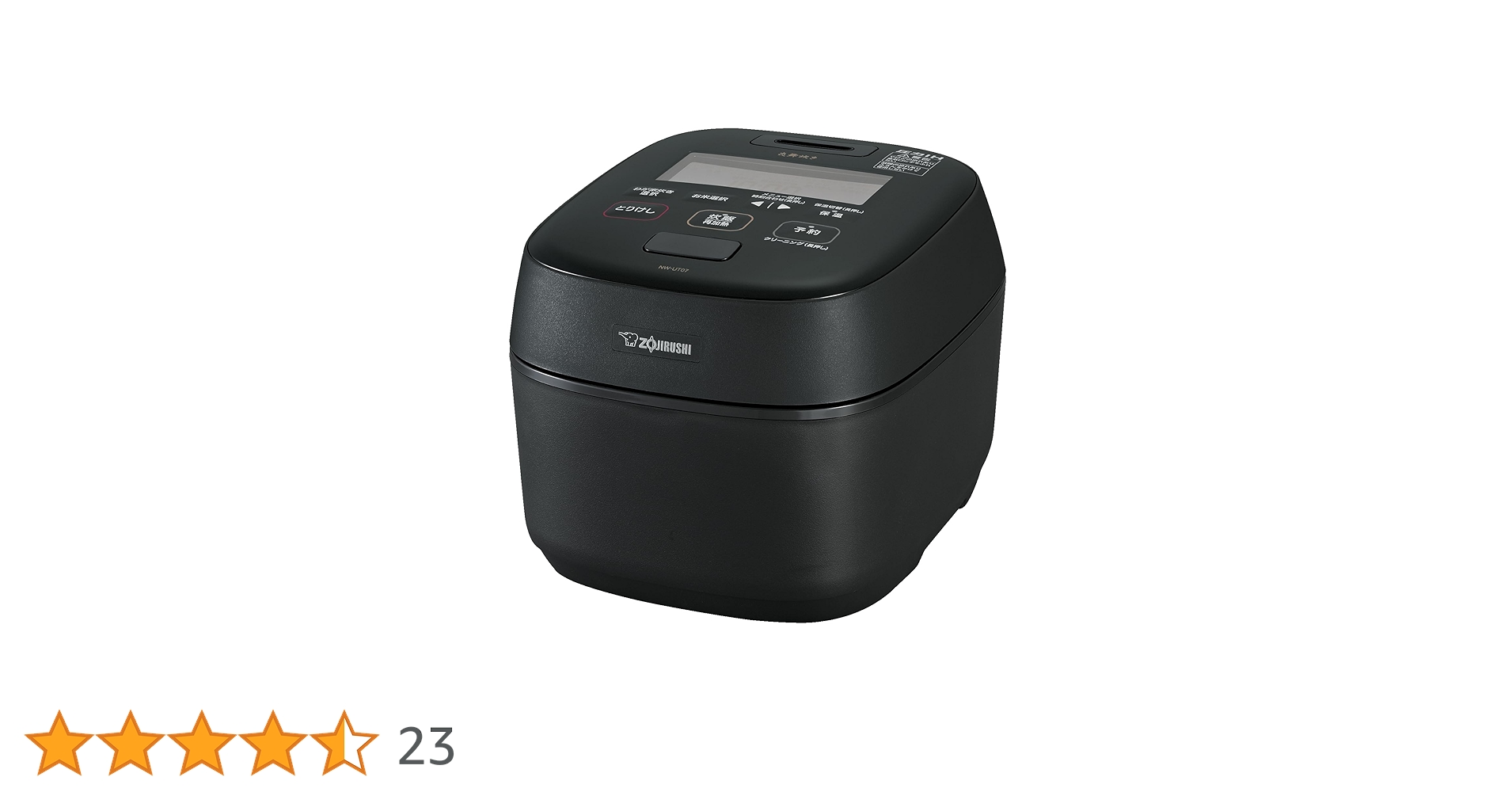 Zojirushi 炊飯器 NW-UT07 圧力IHタイプ NW-UT型｜炎舞炊き｜圧力IH炊飯ジャー｜炊飯ジャー