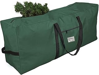Borsa per Albero di Natale 125 cm, Sacco Porta Albero in Tessuto Resistente, Leggero e Impermeabile - Verde [125]
