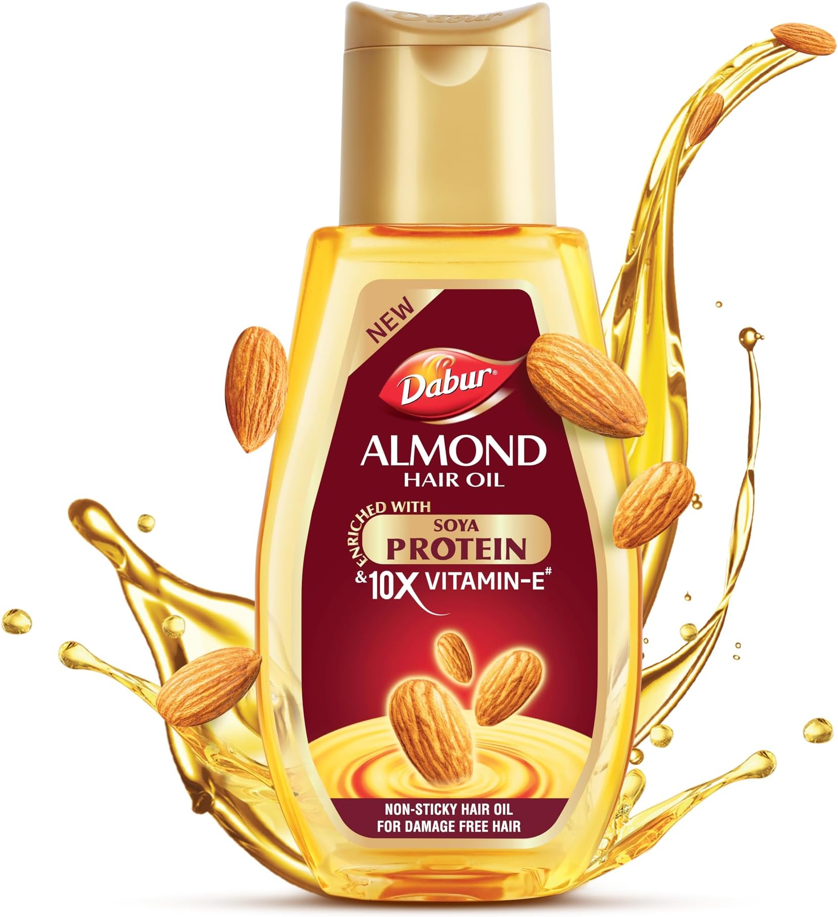 Dabur Almond Hair Oil 500ml (Ship From India)