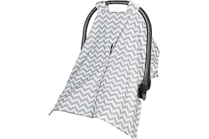 Baby Boy Carseat Cover Canopy