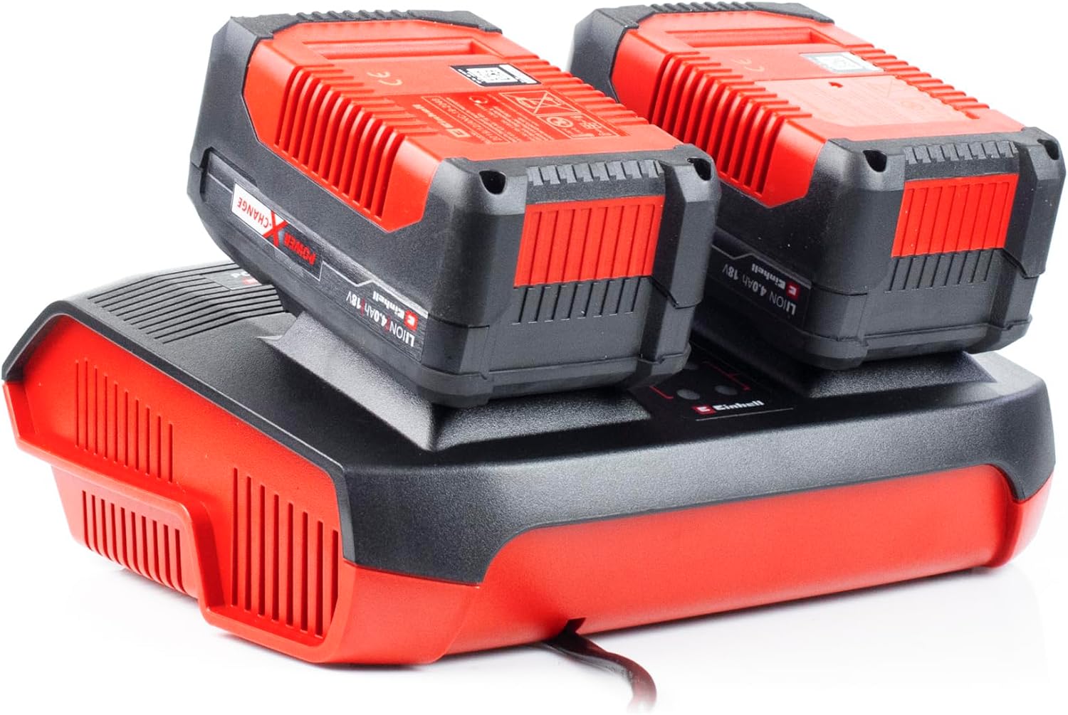 Einhell - Kit Carregador Duplo 2X 4AH - PXC TwinCharger Bivolt