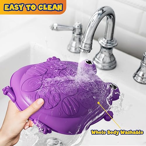 Miniatura 7 de Stepping Stones para niños, 12 piedras antideslizantes de equilibrio para niños de 1 a 3 años, juguetes sensoriales de carreras de obstáculos, juego