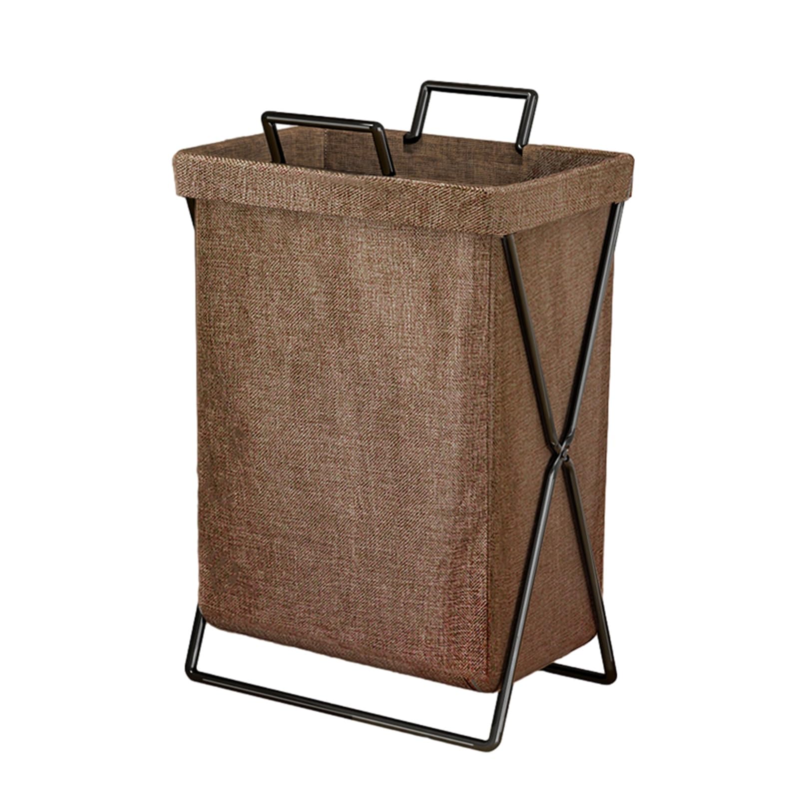 Cesto Della Biancheria, Cesto per Vestiti Impermeabile con Manico, Organizzatore Pieghevole per Giocattoli Durevoli, Arredamento per Camera Da Letto per Ragazzi, Ragazze, Adulti ( Color : Brown )