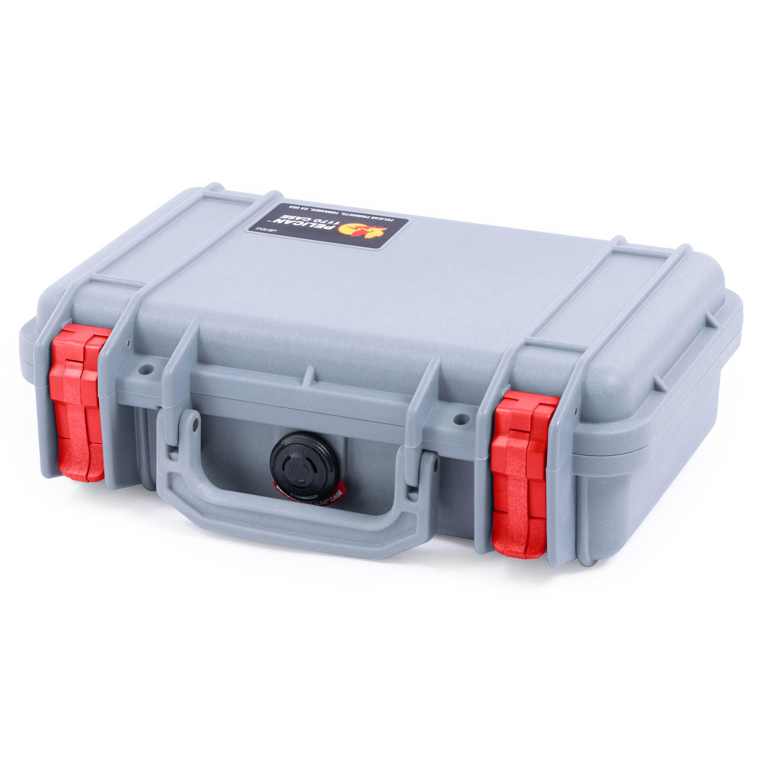 Amazon.co.jp: シルバー&レッド ペリカン 1170 ケース フォーム付き