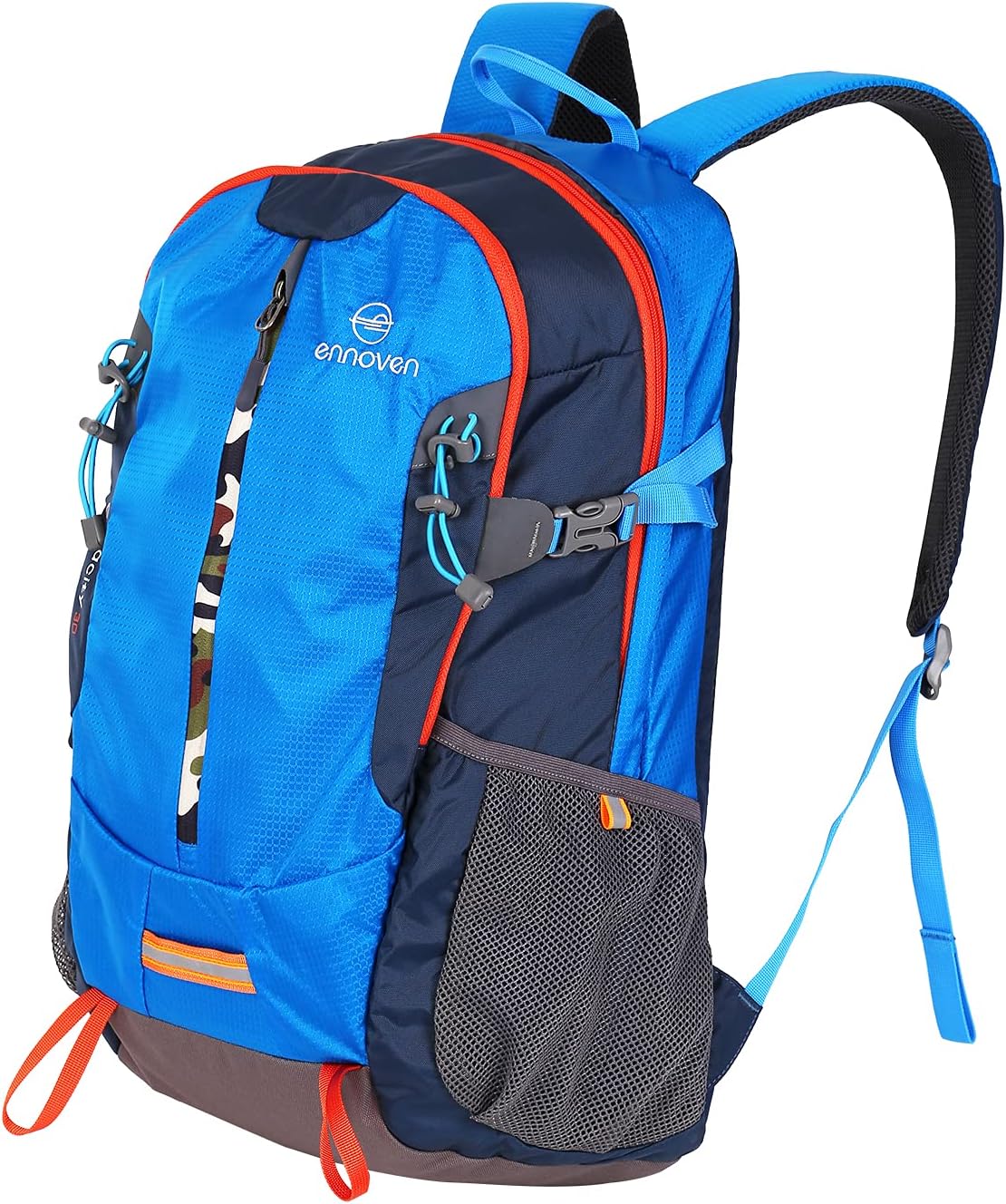 Ennoven Tavel Backpack for Men Women-Water Resistant LightWeight hiking Daypack, Suitable for Camping, Hiking, Travel : Sports & Outdoors