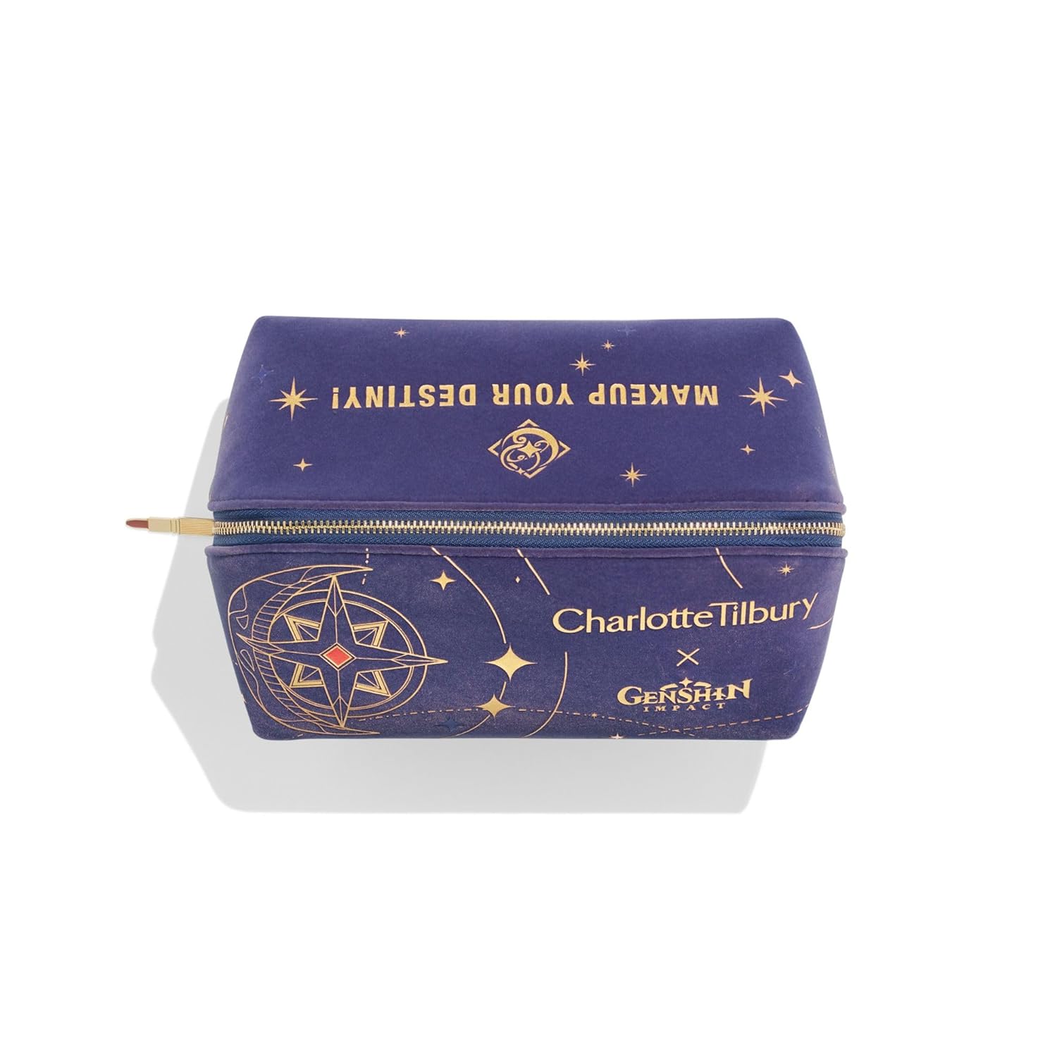 Charlotte Tilbury x Genshin Impact Starry Miracle Box - Travel Size Skincare Kit with Magic Cream, Recovery Eye Serum, Magic Lip Oil Crystal Elixir, Genshin Impact Accessories & Makeup Bag (8 Count) - Image 9