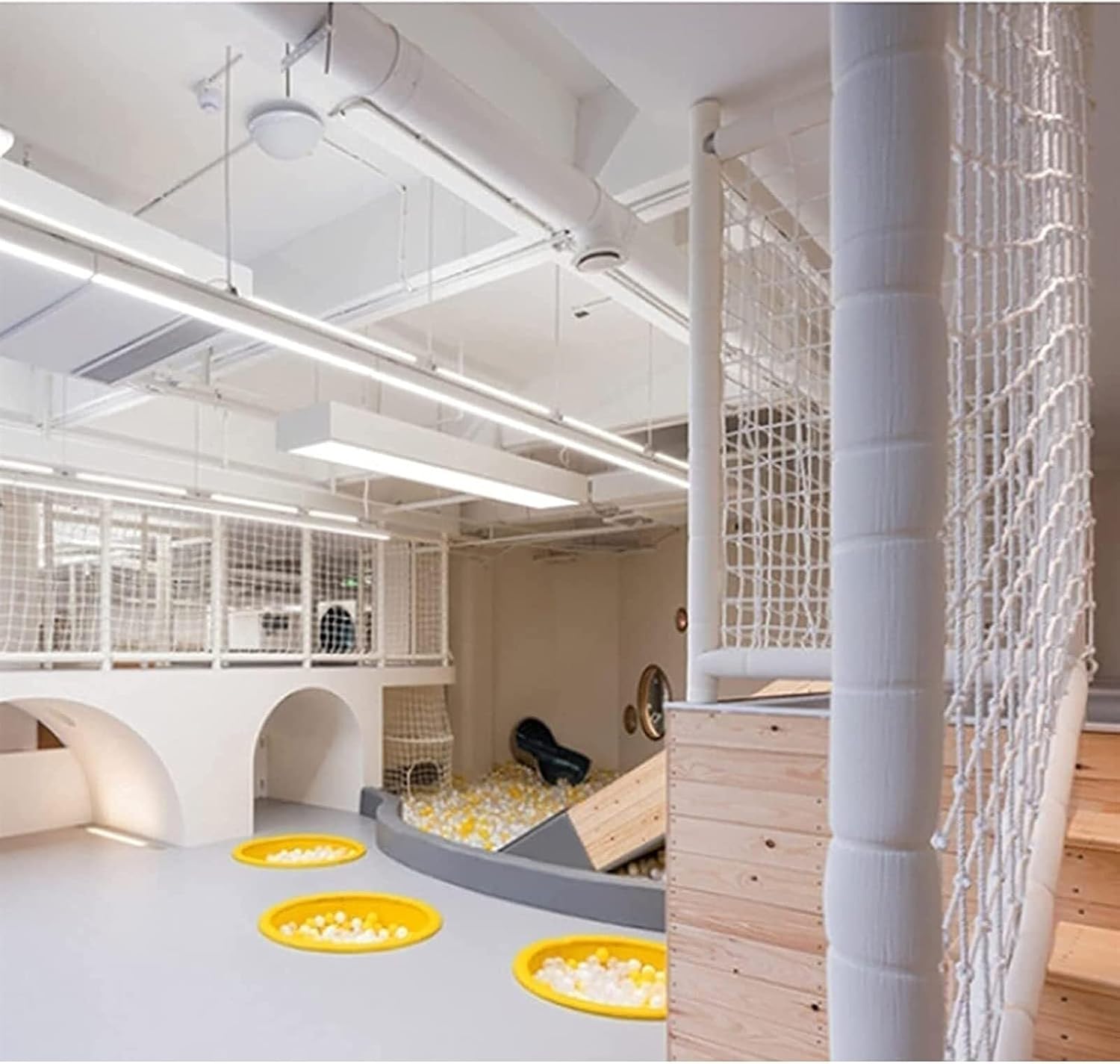 Climbing Net for Kids, 8mm Rope, 15cm Mesh, Treehouse Safety Net, Outdoor Play Equipment, 12m (3.36x6.6ft)