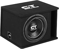 Vista 9 de CT Sounds Caja de Subwoofer para Coche Dual de 10" 2600W Cargada con Puerto Serie Tropo - TROPO-2X10D4