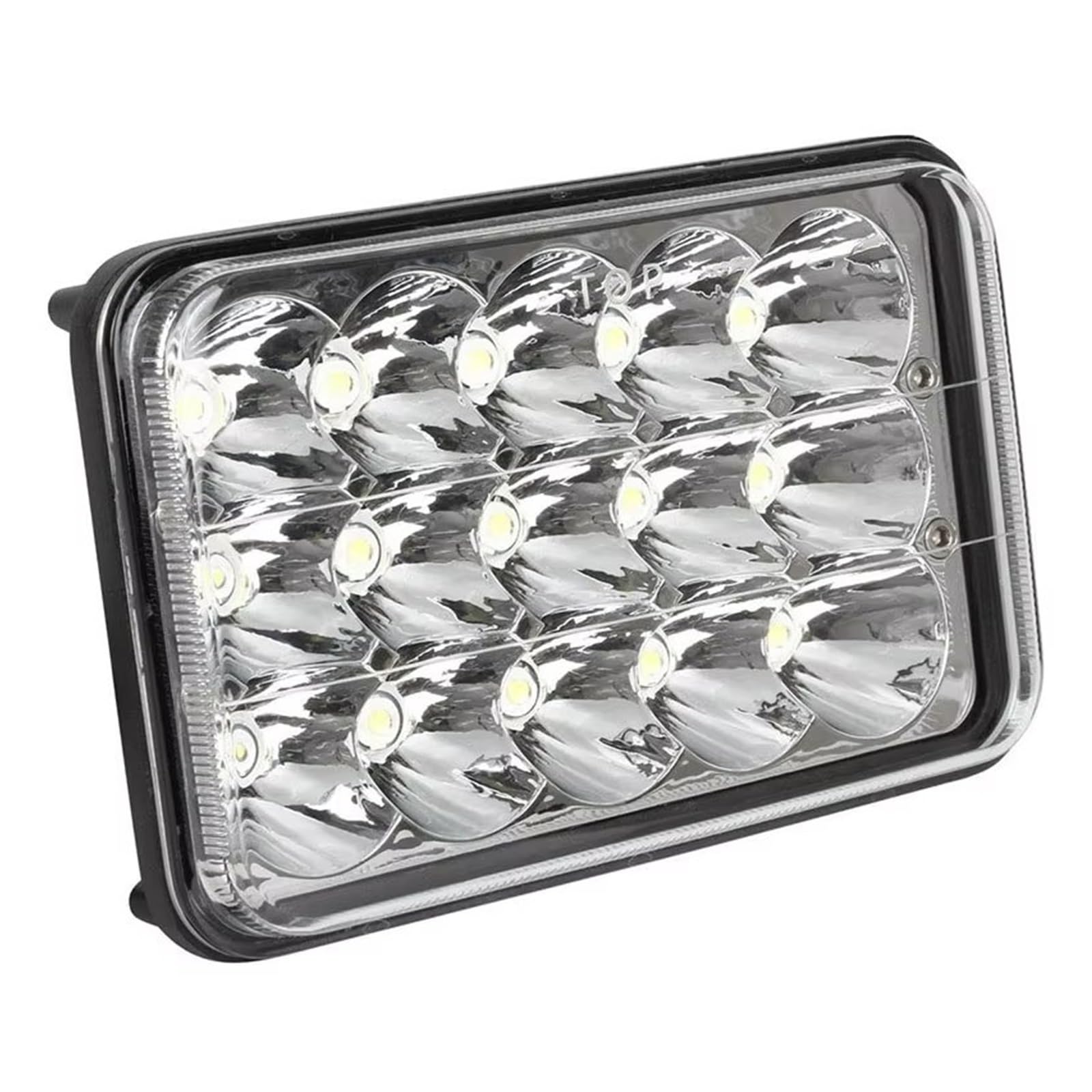 Phare Avant Moto Phare LED Carré 4x6 Pouces Feux Route Croisement pour Motos XR250 XR400 XR650 pour Suzuki pour DRZ LED Phares Avant
