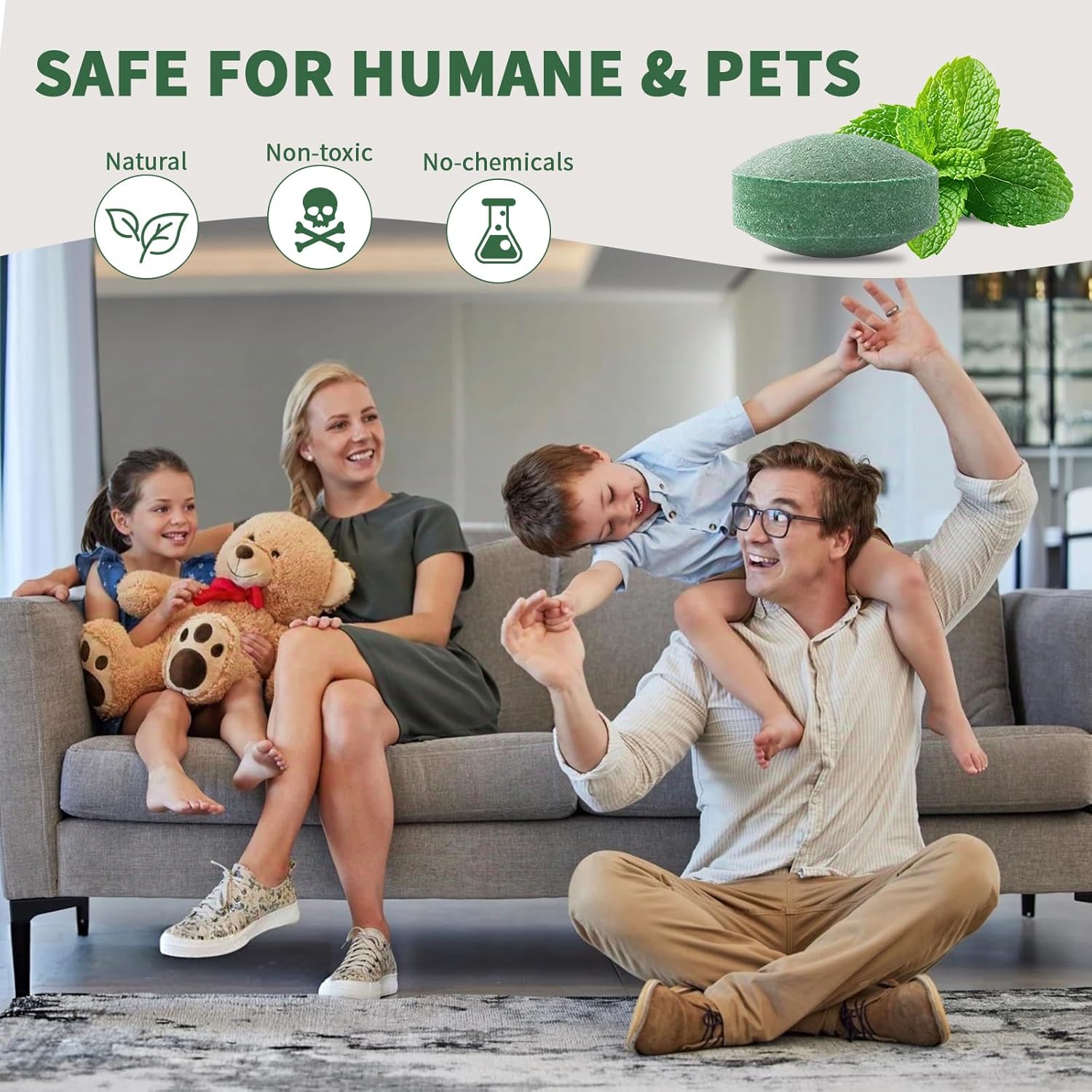 Mouse Rodent Repellent, 24 Pack Peppermint Oil to Repel Mice and Rats– Works for Mice Repellent, Squirrels, Indoor/Outdoor Use, Safe for Homes & Pets - Image 5