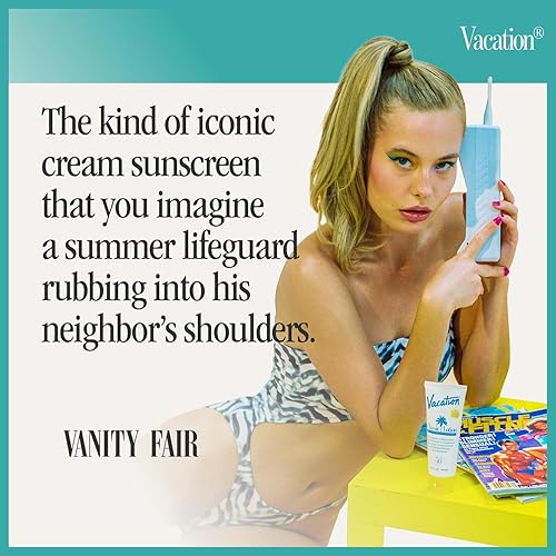 Miniatura 7 de Vacation Loción de protección solar clásica SPF 50, paquete de 3, protector solar de amplio espectro resistente al agua, loción bronceadora solar