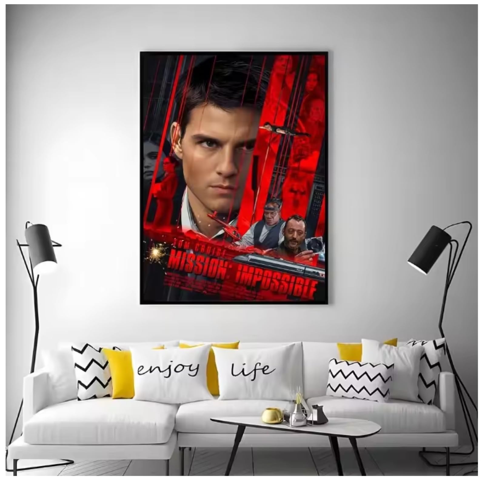 Poster Mission Impossible Cadeau Idéal pour Fan de Cinéma - 4