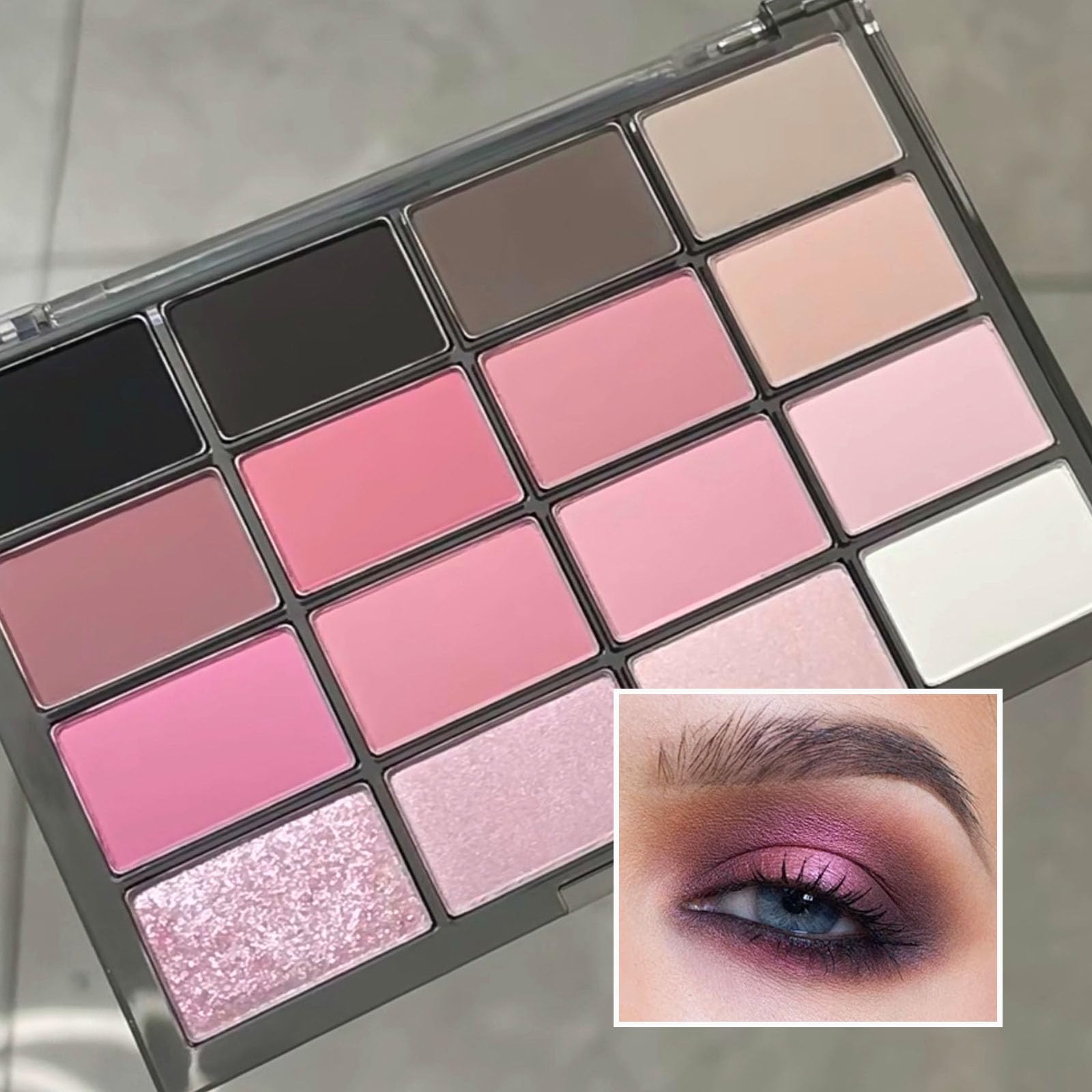 Pink Eyeshadow Palette Make-Up Palettes - Image 2