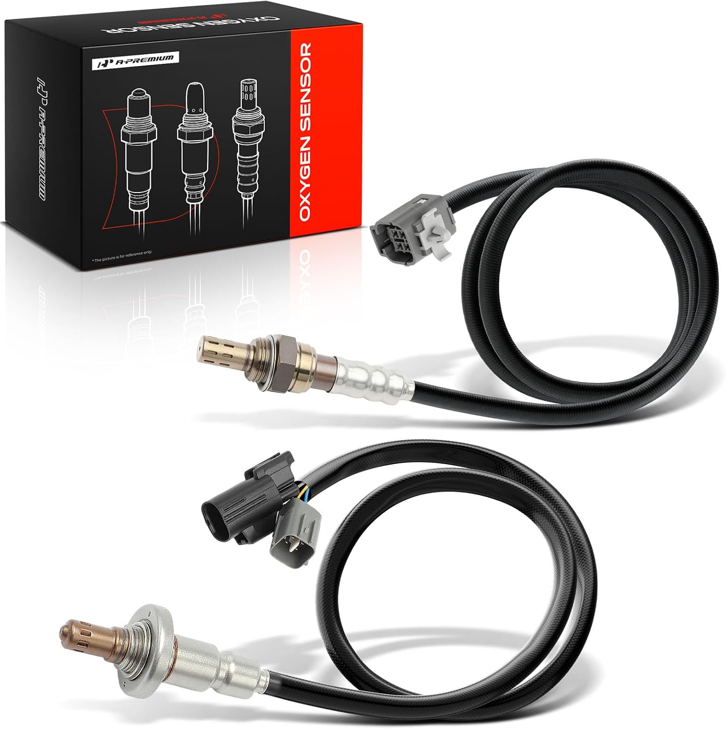 A-Premium O2 Oxygen Sensor 2‑Piece Set for Mazda CX-7 2.3L (Upstream & Downstream)