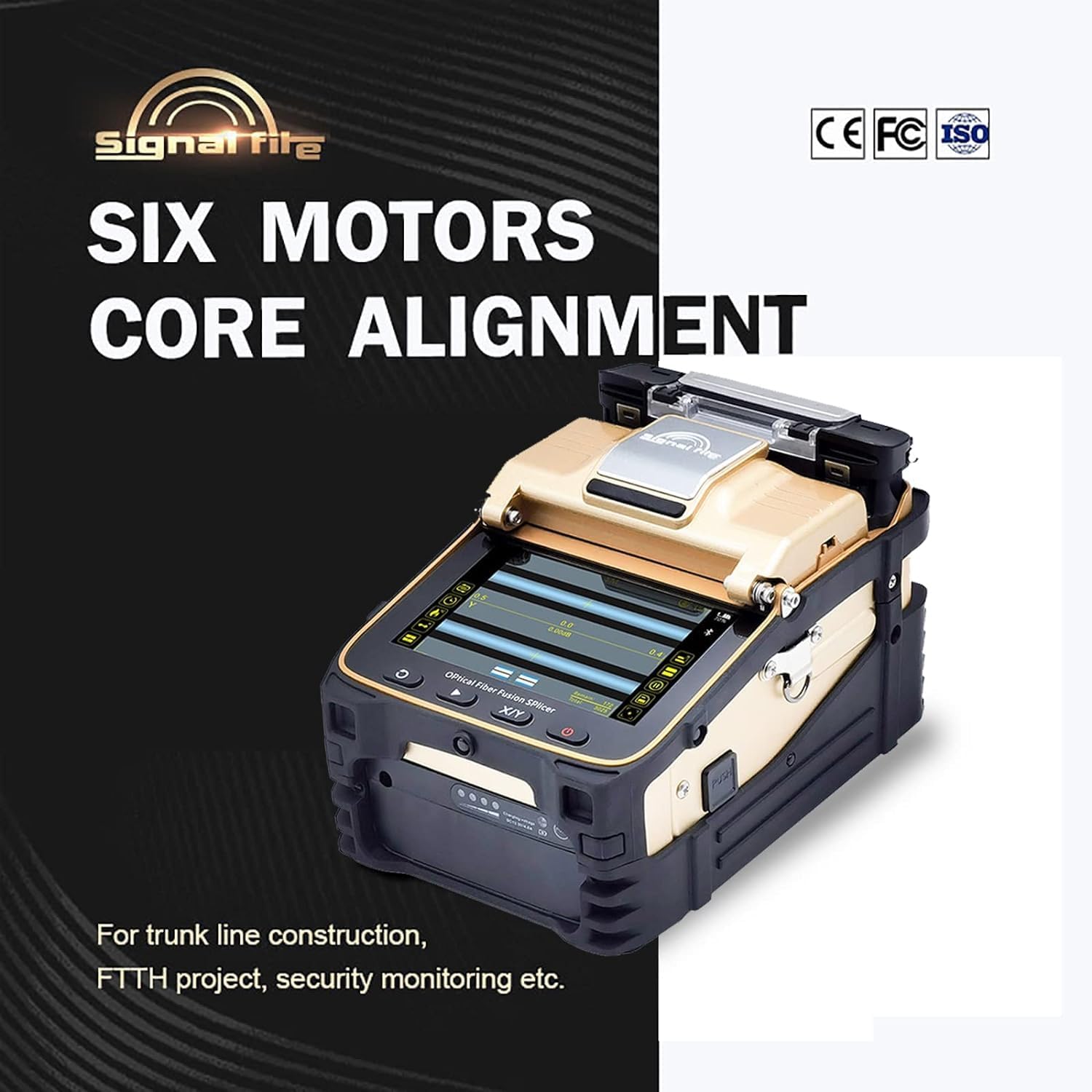 Signal fire Optical Fiber Fusion Splicer,Ai-8C