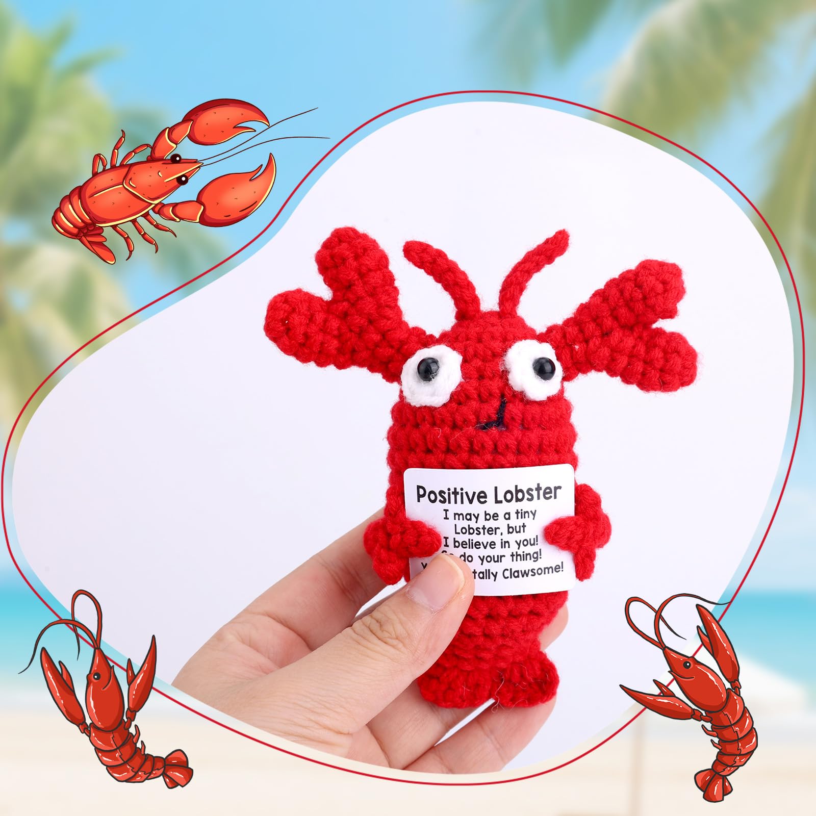 TOYMIS Positive Lobster Crochet - Image 3