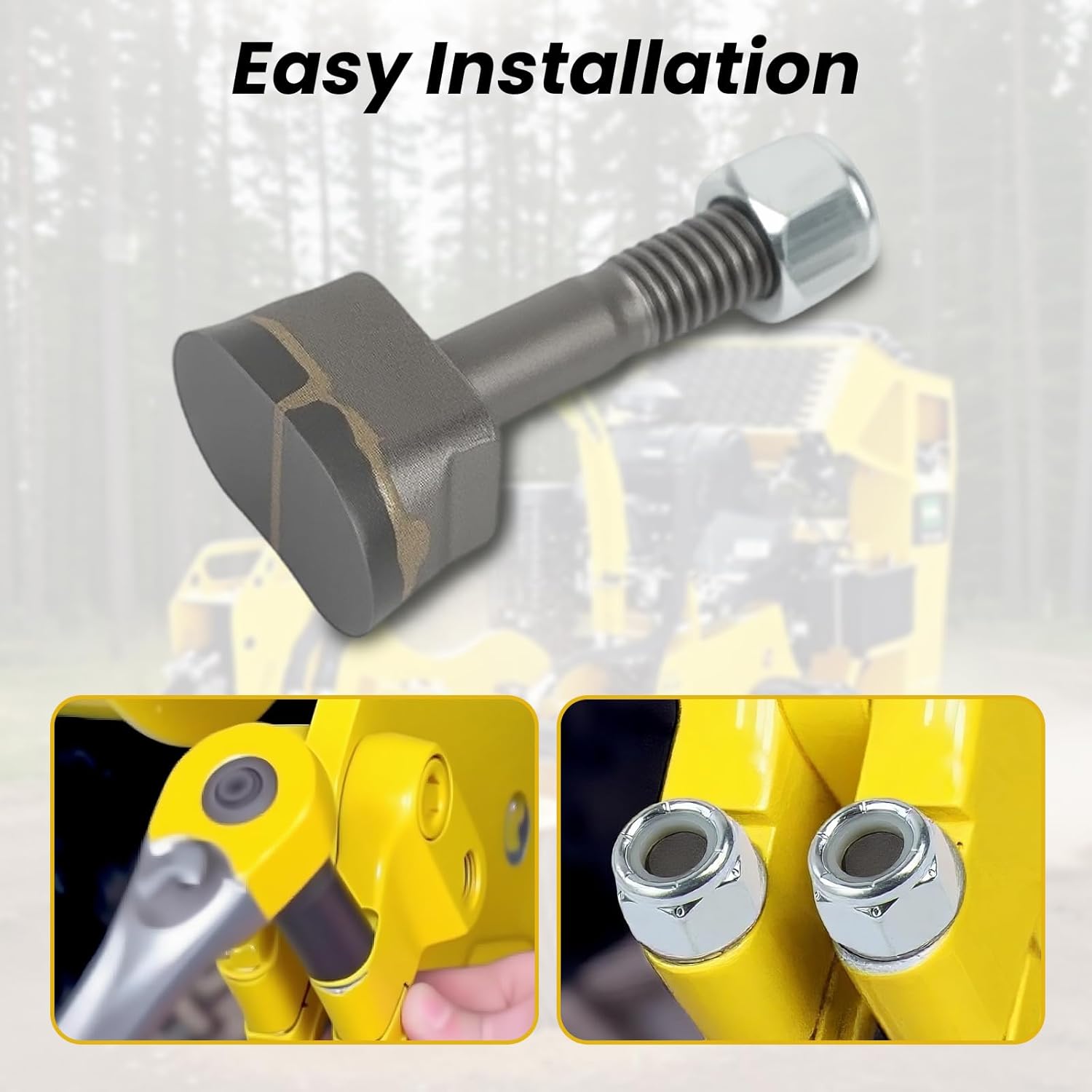 16Pcs Stump Grinder Teeth Kits Compatible with Yellow Jacket Stump Grinder Teeth, Efficient Stump Removal for Soft, Hard Wood, Tungsten Carbide Materail