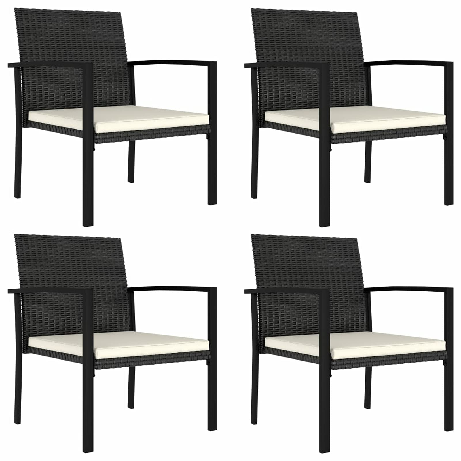 Chaise de jardin MOONAIRY en résine tressée, fini le mobilier extérieur qui s'abîme vite