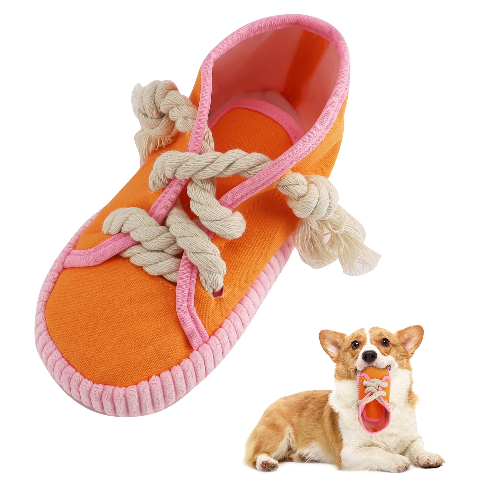 Jouet à mâcher pour chien couineur lavable et interactif