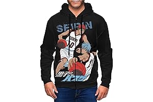 Kuroko&#x27;s Basketball Men&#x27;s Anime Hoodie: A Slam Dunk of Style and Comfort