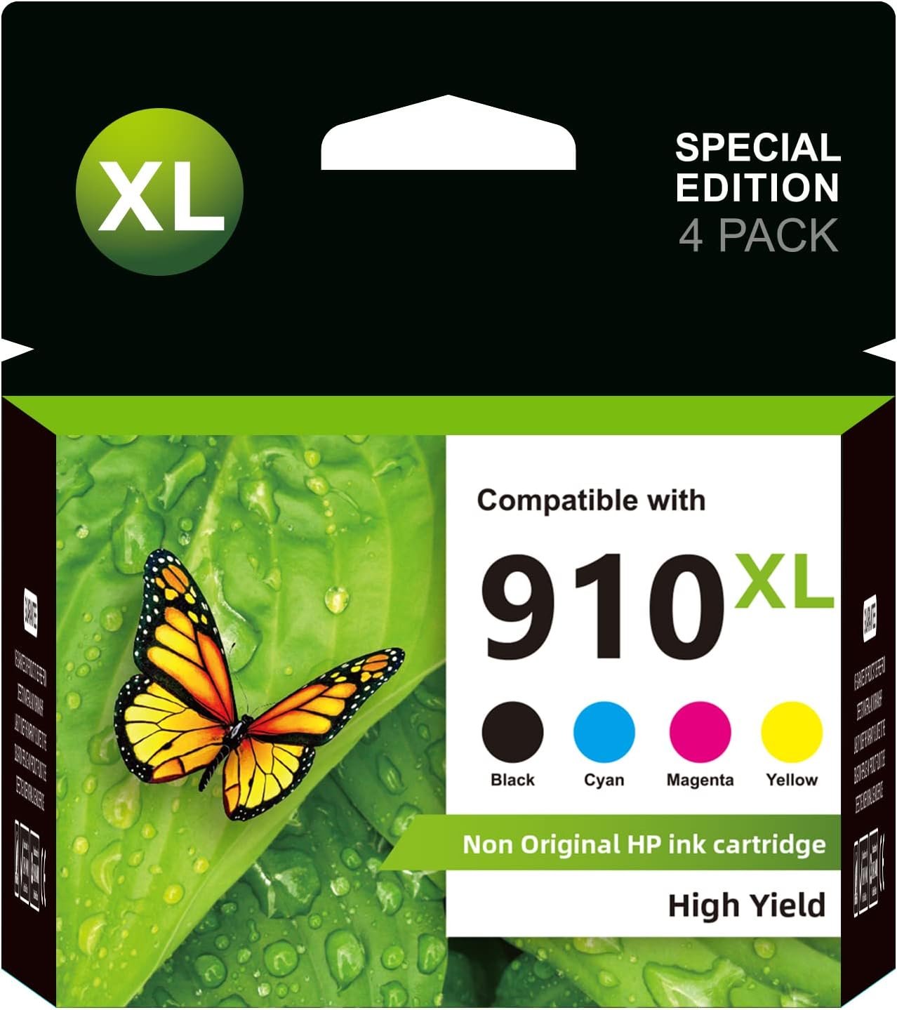 Compatible 910XL Ink Cartridge Replacement for HP 910 Ink