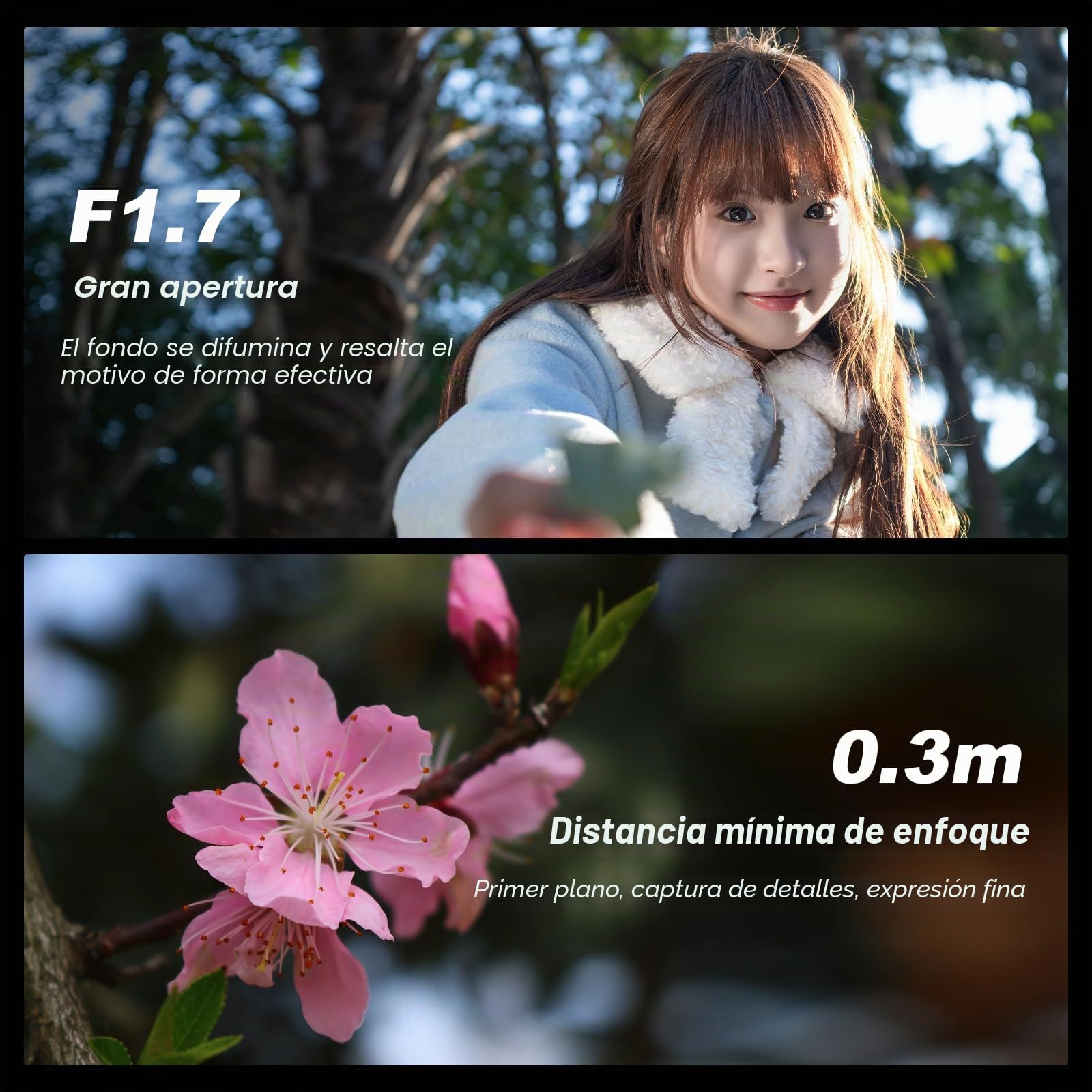 VILTROX 25mm F1.7 Air FE Pocket Dispo Lente AF F/1.7 E-Mount Captura portátil para objetivos Sony Entry Level Auto Fcous APS-C Objetivos Prime FE de gran apertura
